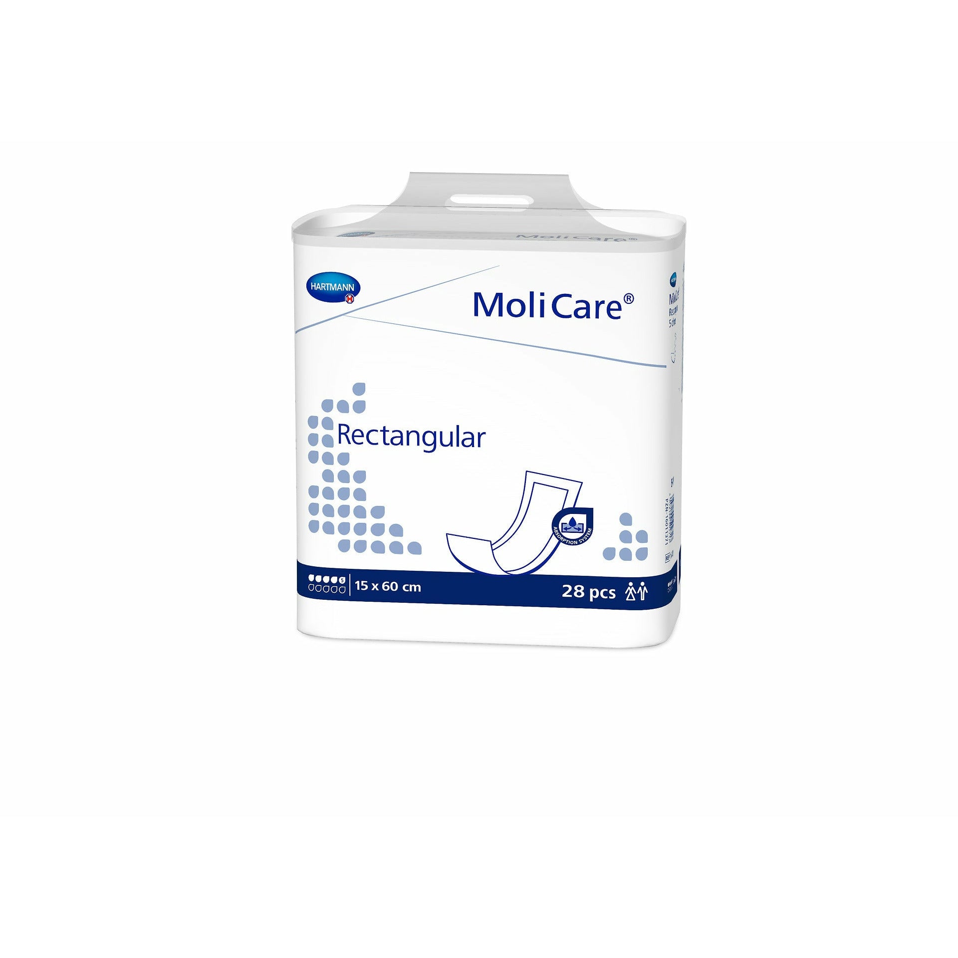 Hartmann MoliCare Rectangular (VE: Karton)