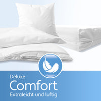Auf Rezept: "Comfort" Set: Extraweiche Allergiebettwäsche (Encasings für Kissen, Zudecke, Matratze) von Allcon