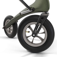 Carbon Rollator Overland - luftbereift mit Profilreifen von byAcre