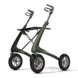 Carbon Rollator Overland - luftbereift mit Profilreifen von byAcre