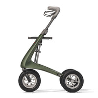 Carbon Rollator Overland - luftbereift mit Profilreifen von byAcre